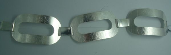 Pulseira Bracelete Feminino Banhado a Prata PFP 0079