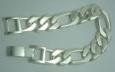 Pulseira Banhado a Prata Masculino PMP129